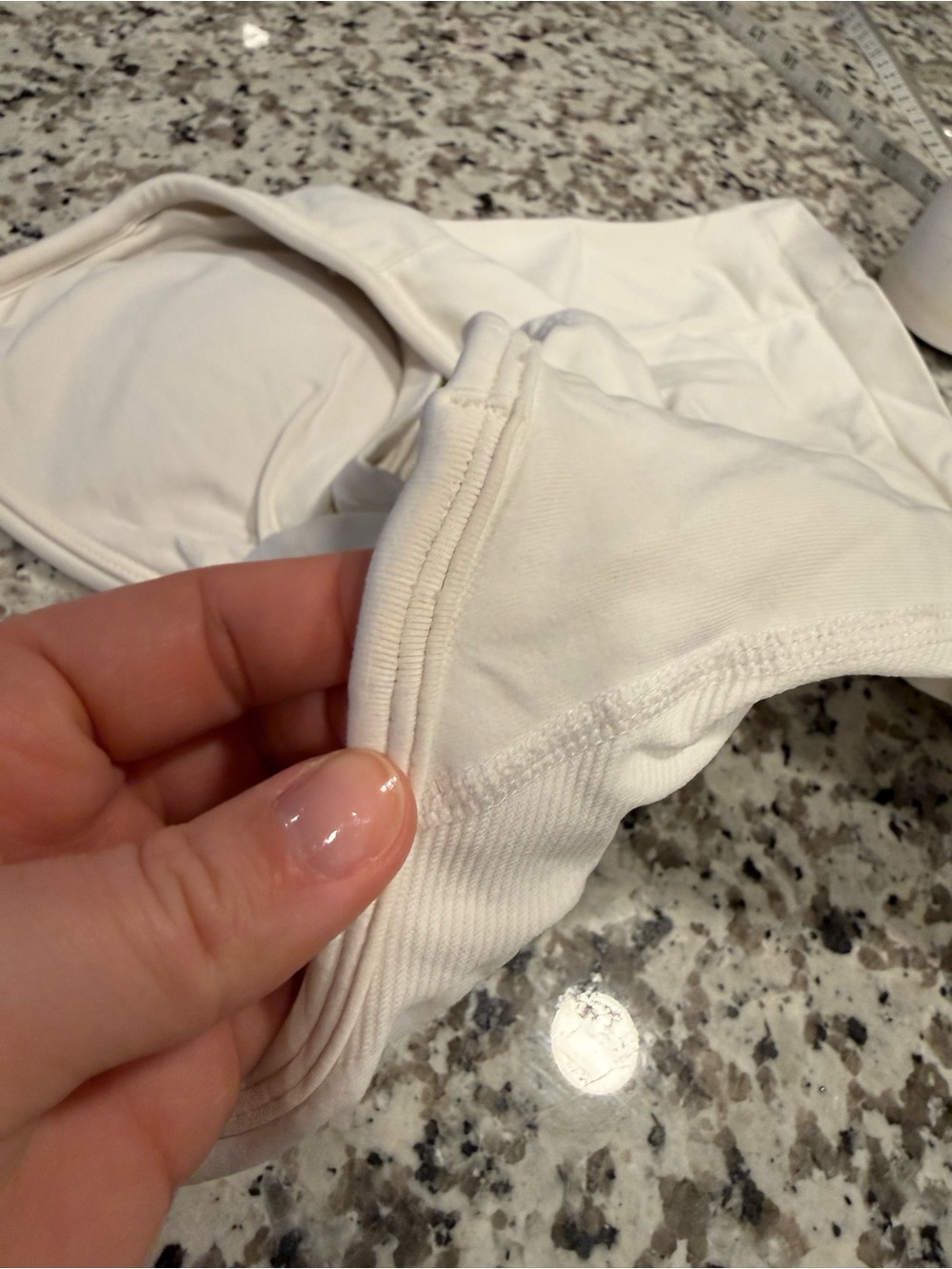Dfyne Ivory Impact Longline Strappy Top - Picture 6 of 8